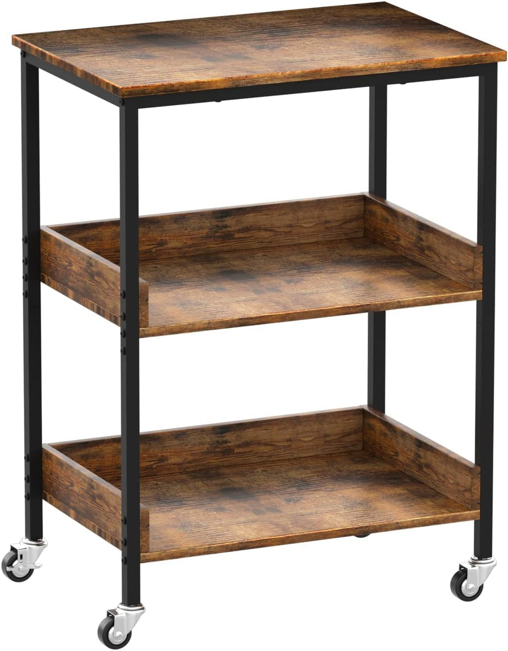 3-Tier Rolling Microwave Cart