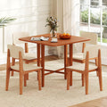 Walnut Square Drop Leaf Dining Table
