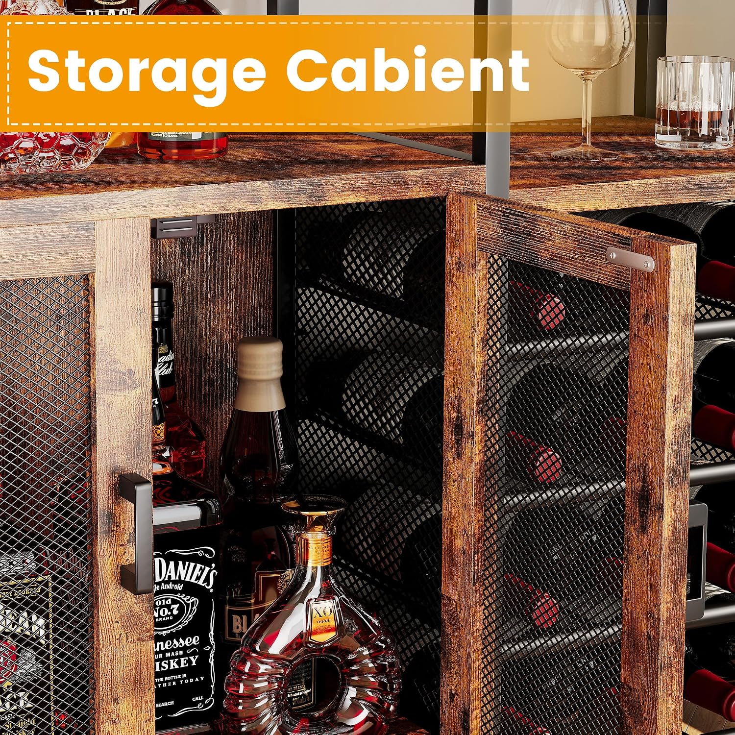 Wine Storage Bar Sideboard